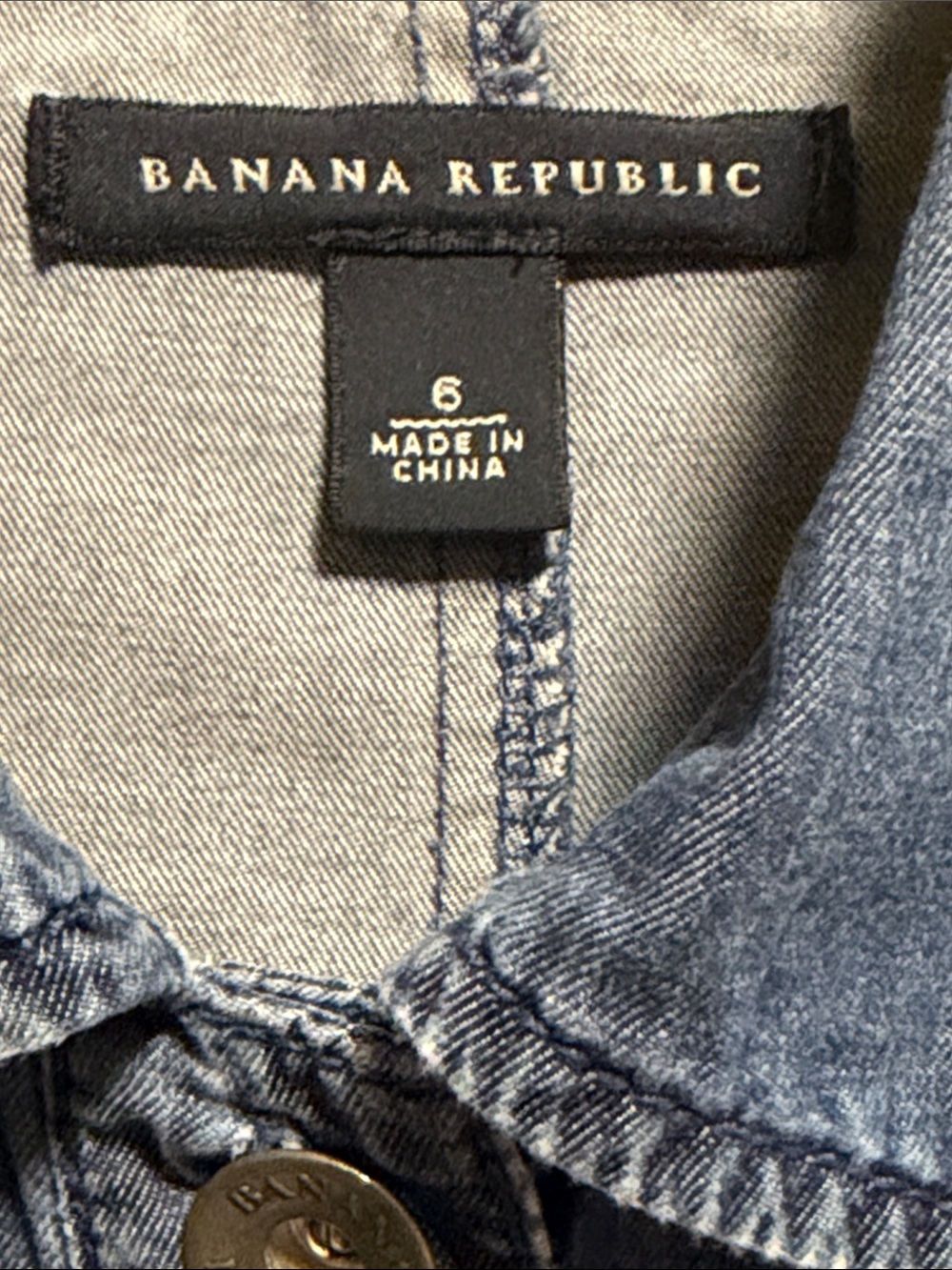 Banana Republic Denim Shirt Dress - Picture 5 of 7